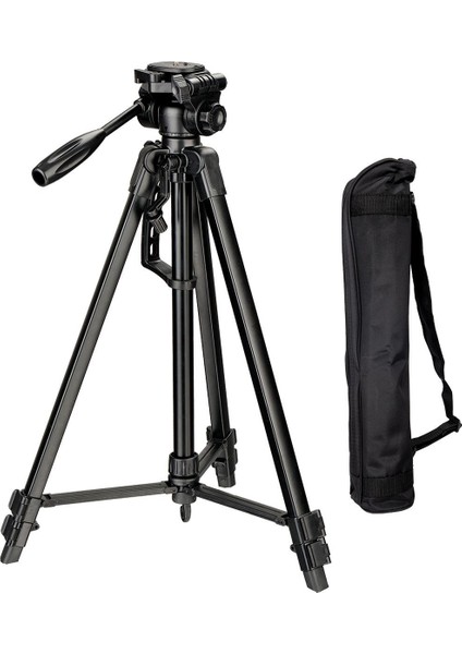 Canon Eos M M2 M10 M50 M100 Uyumlu 170CM Profesyonel Tripod