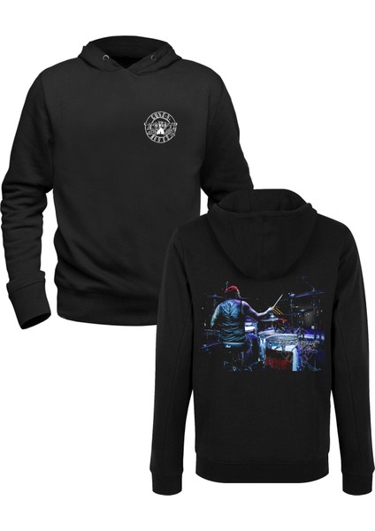 Gun N Roses Dijital Baskılı Siyah Ön Arka Baskılı Çocuk Sweatshirt