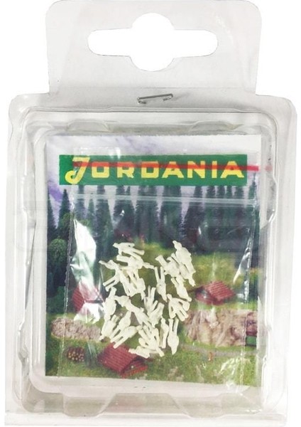 Jordanıa Jordanıa Insan Figürü Beyaz 25LI 1/150