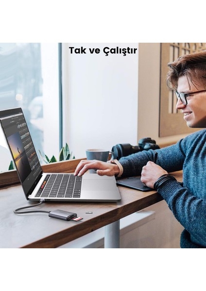 Type-C To Sd ve Micro Sd Kart Okuyucu Adaptör modelleri