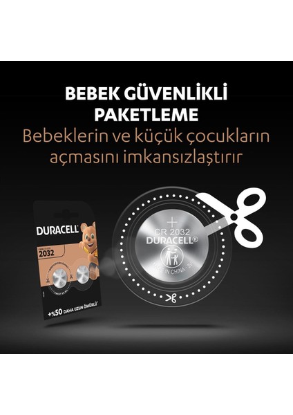 Özel Lityum Düğme Pil 2032