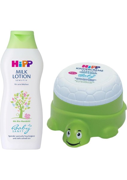 Babysanft Vücut Losyonu 350 Ml+Hipp Babysanft Çocuk Bakım Kremi 100 ml