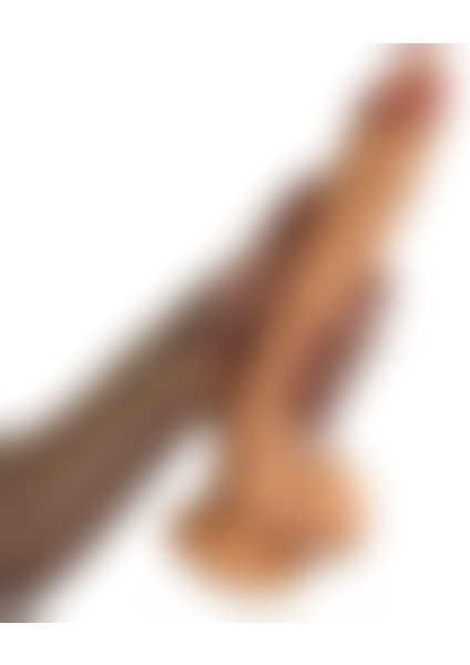 22 cm Dildo Vajinal Anal Penis Esnek Yapılı