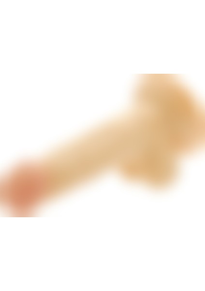 Realistik Ten Dokulu Dildo Vajinal Anal Penis 16CM