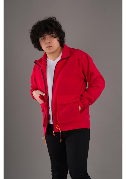 Oversize Kapak Cepli Yakalı Astarlı Ince Baharlık Erkek Mont modelleri