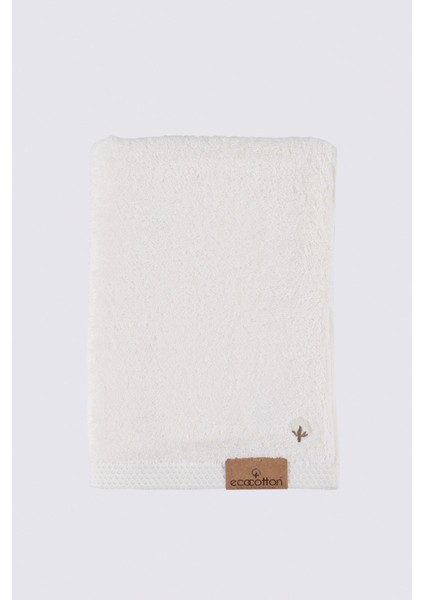 Pure Cotton 3'lü Havlu Seti Organik Pamuk Kelebek Bordürlü Nakışlı Krem fırsatları
