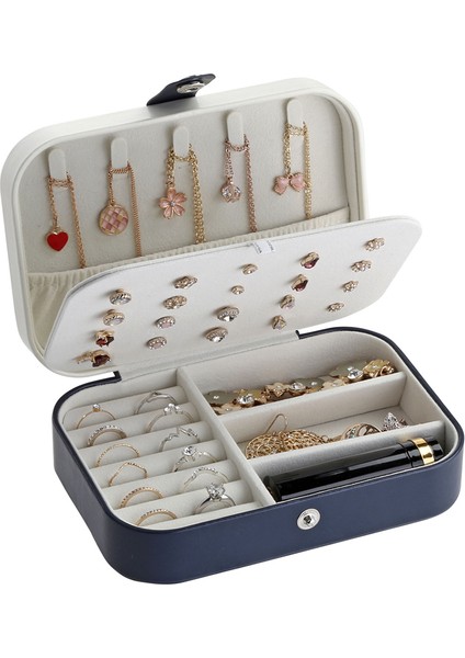 Çok Fonksiyonlu Mücevher Kutusu Organizatör Ekran Yüzükler (Yurt Dışından)