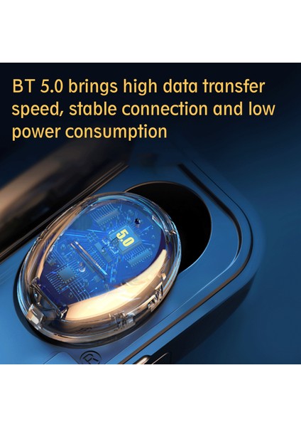 F9-5 Gerçek Kablosuz Kulaklıklar Bluetooth 5.0 Tws (Yurt Dışından)