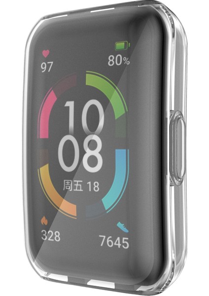 Huawei Band 6 / 6 Pro / Honor Band 6 İçin Tpu Kılıf Pembe (Yurt Dışından) modelleri