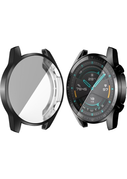 46 mm Tpu Her Şey Dahil Saat Kılıfı Siyah (Yurt Dışından) fiyatları