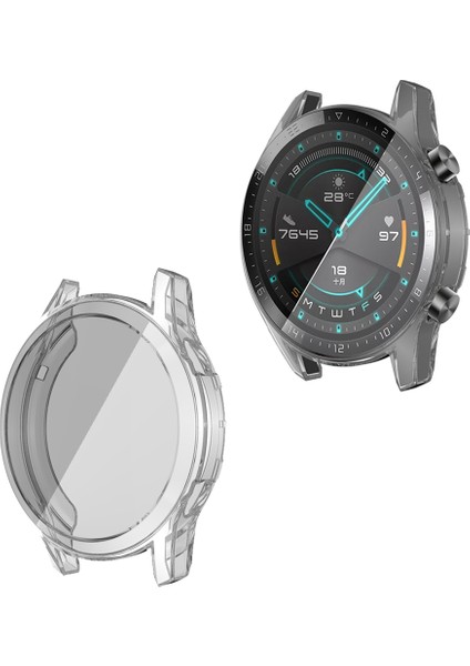 46 mm Tpu Her Şey Dahil Saat Kılıfı Şeffaf (Yurt Dışından) fırsatları