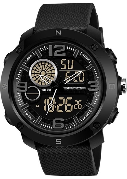 762 Su Geçirmez Erkek Ectronic Saat Gri (Yurt Dışından) fiyatları