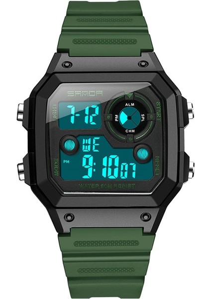 SANDA418 Yüzme Suya Dayanıklı Alarm Gece Lambası İzle Yeşil (Yurt Dışından)