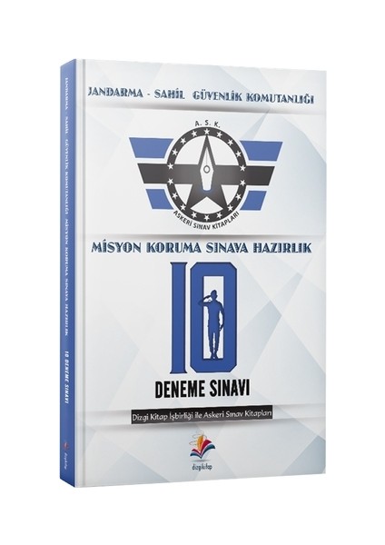 Jandarma Sahil Güvenlik Komutanlığı Misyon Koruma Sınavı Hazırlık 10 Deneme 2022
