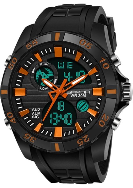 791 Erkek Ectronic Saat Turuncu (Yurt Dışından)