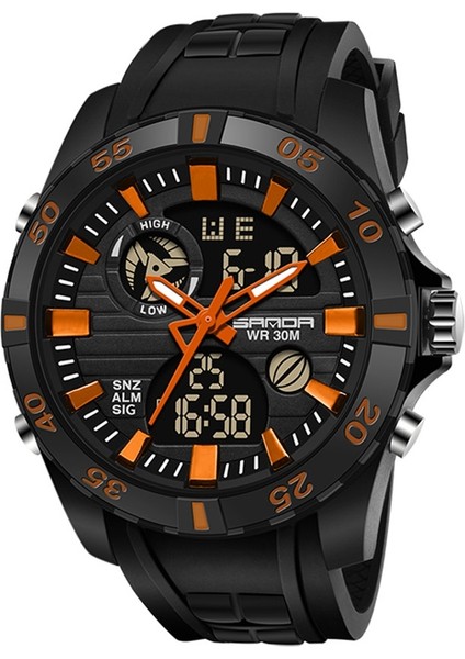 791 Erkek Ectronic Saat Turuncu (Yurt Dışından)