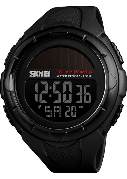 1405 Güneş Enerjisi Doğa Sporları Saati Siyah (Yurt Dışından) modelleri