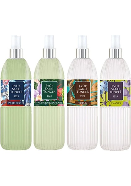 Kolonya Seti, Paris Gecesi,yağmur Ormanları, Tütün, Lavanta Kolonyası 150 ml