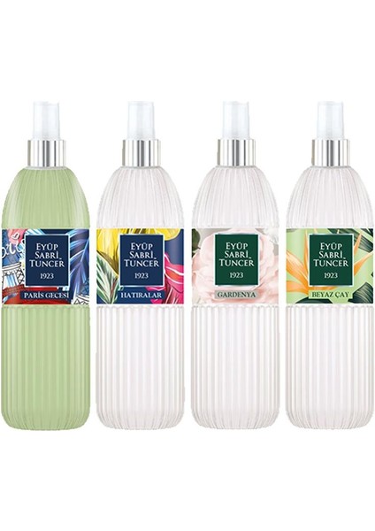 Kolonya Seti, Paris Gecesi, Hatıralar, Gardenya, Beyaz Çay Kolonyası 150 ml