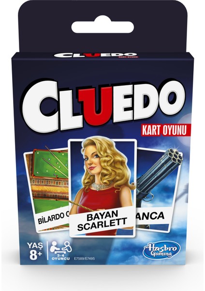 Hasbro Gaming Cluedo Kart Oyunu E7589