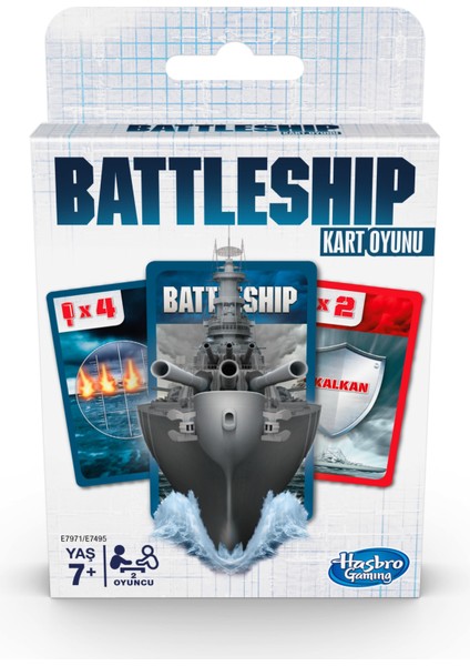 Hasbro Gaming Battleship Kart Oyunu E7971