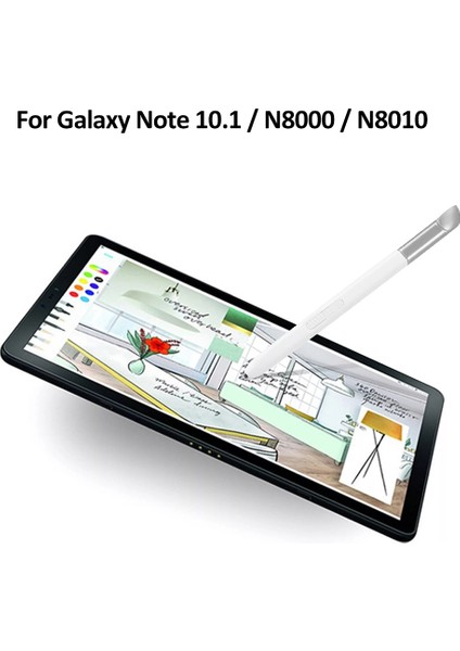 Galaxy Note 10.1 İçin Akıllı Basınca Duyarlı S Pen Siyah (Yurt Dışından)