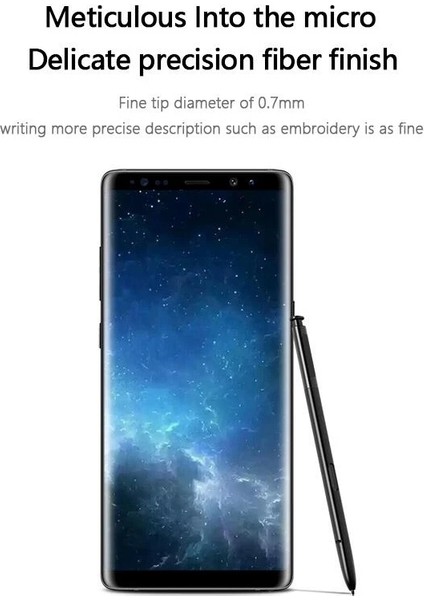 Galaxy Note 8 / N9500 ​​dokunmatik Stylus S Pen İçin Siyah (Yurt Dışından)