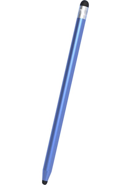 Evrensel İki Uçlu Kauçuk Uçlar Kapasitif Stylus Kalem Mavi (Yurt Dışından)