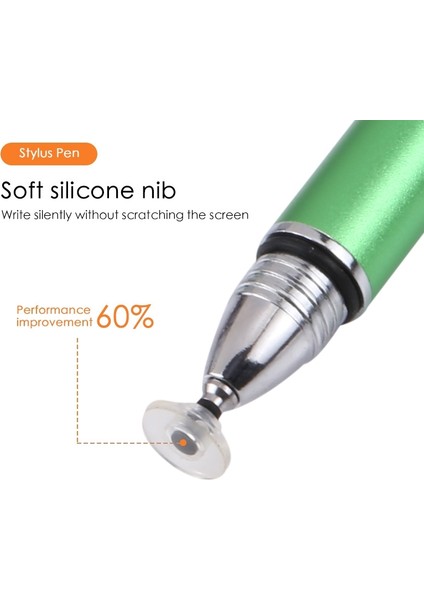 Evrensel Silikon Disk Uç Stylus Kalem Siyah (Yurt Dışından) fırsatları