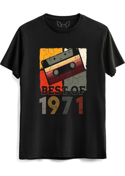 Vintage 1971 Best Of Siyah Tshirt