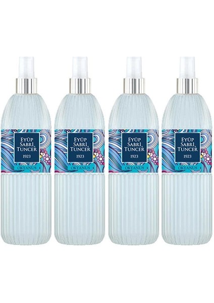 Okyanus Kolonyası Silindir Pet Şişe Sprey 150 ml x 4