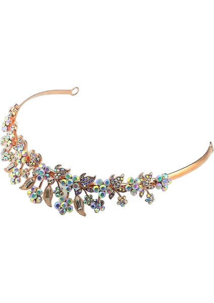 1 Adet Gelin Taç Bandı Rhinestones Erik Taç Gelin Takı Gül Altın Gül Altın (Yurt Dışından) indirimleri