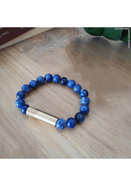 Punch Bileklik Brass Sodalit - M