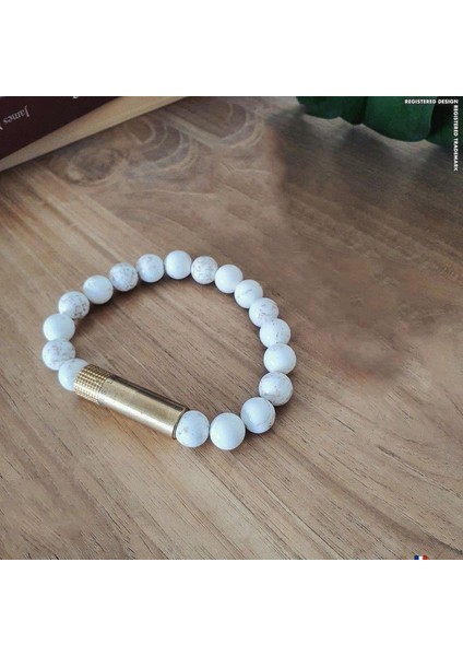 Punch Bileklik Brass Magnezit - M