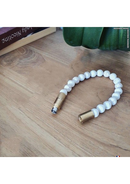 Punch Bileklik Brass Magnezit - M
