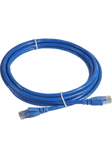 051834 U/utp Patch Cord Cat6 Lszh Kablo Mavi 3 mt