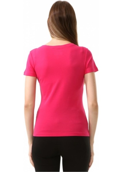 Kadın Basic T-Shirt Elvo Fuşya fırsatları