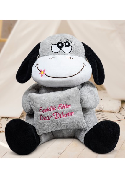 Özgüner 97 cm Eşeklik Ettim Özür Dilerim Pelüş Eşeği fiyatları