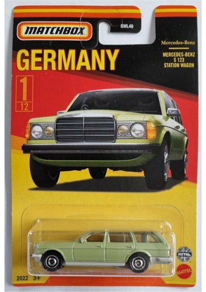 1:64 Best Of Germany Arabalar Mercedes-Benz S 123 Station Wagon