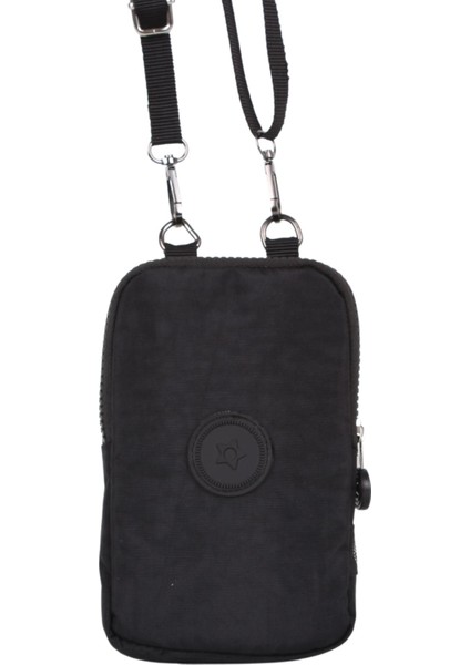 Klinkır Kumaş Telefonluklu Çanta Siyah fırsatları