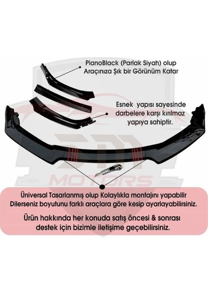 Volvo S40 Ön Tampon Eki Bodykit Karlık Lip