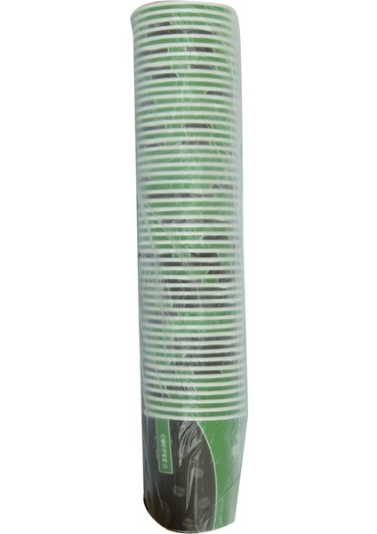 Karton Bardak 8 Oz Kullan At Çay Kahve Sıcak Kağıt Otomat Bardağı 50 Li 1 Paket