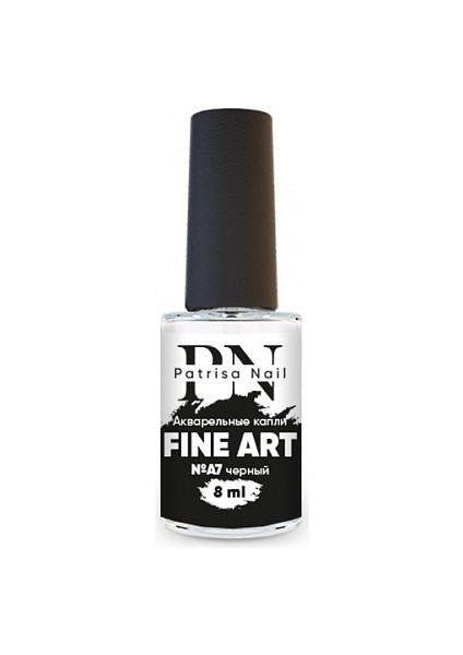 Sulu Boya Fine Art A7 , Akvarel Damla Siyah 8 ml