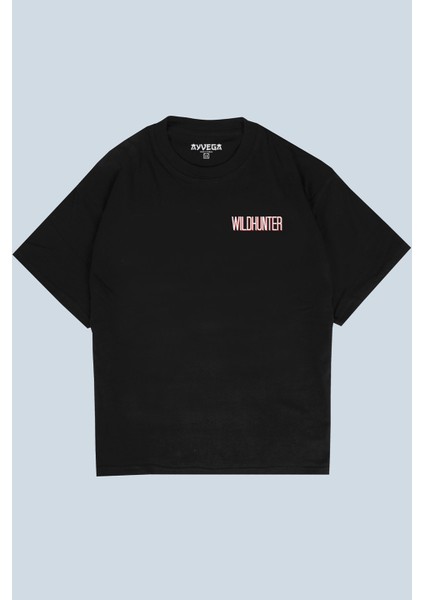 Wild Hunter Siyah Oversize T-Shirt fiyatları