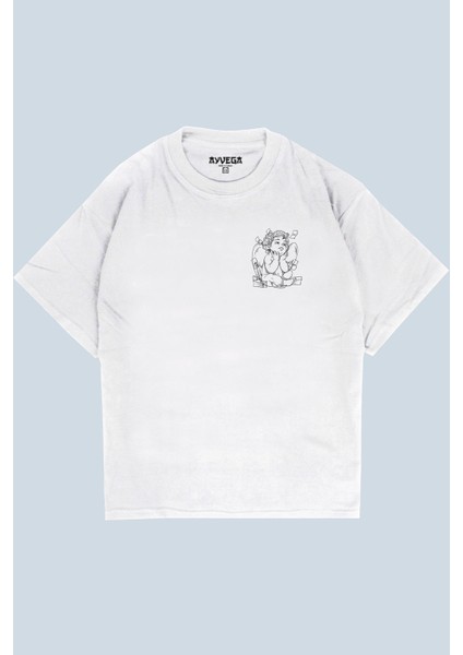 I Am Rich Baby Beyaz Oversize T-Shirt fiyatları