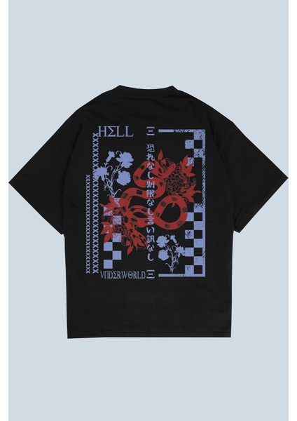 Pride Siyah Oversize T-Shirt