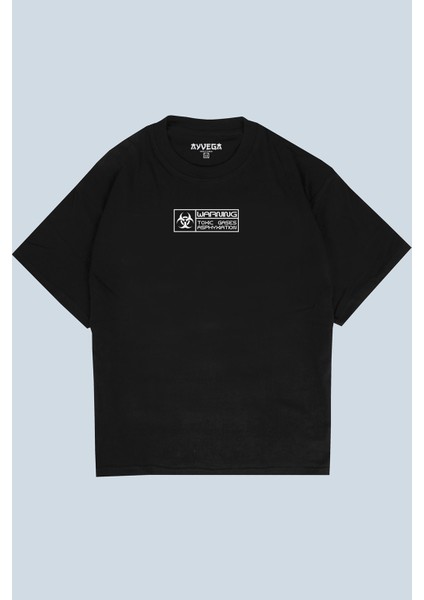 Mind Control Siyah Oversize T-Shirt fiyatları