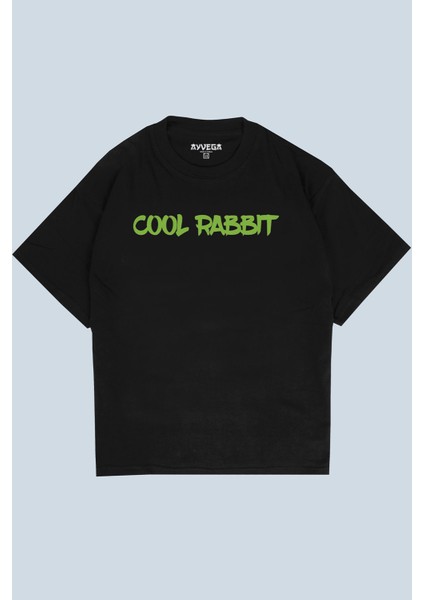 Cool Rabbit Siyah Oversize T-Shirt fiyatları