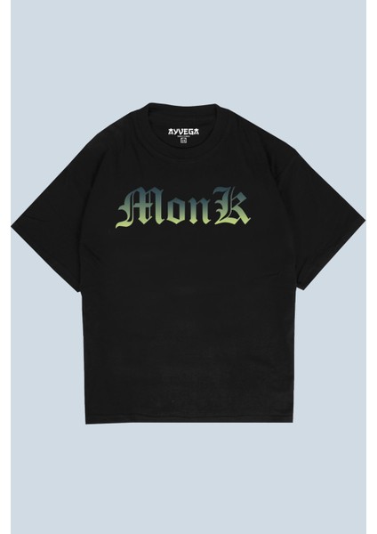 Monk Siyah Oversize T-Shirt fiyatları