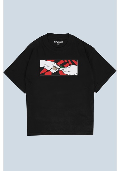 Hustler Siyah Oversize T-Shirt fiyatları